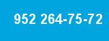 952 264-75-72